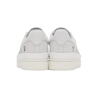 Shop Y-3 Grey Hicho Sneakers In Greyone/greyone/core