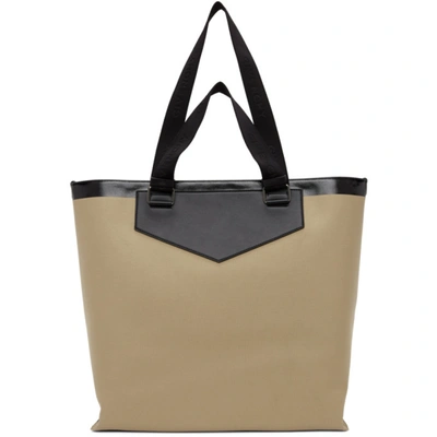 Shop Givenchy Beige Canvas Antigona Shopping Tote In 250 Beige