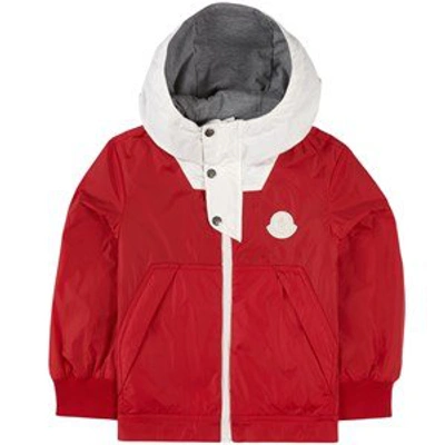 Shop Moncler Red Reversible Windbreaker