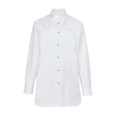 Shop Dries Van Noten Carnella Shirt In White