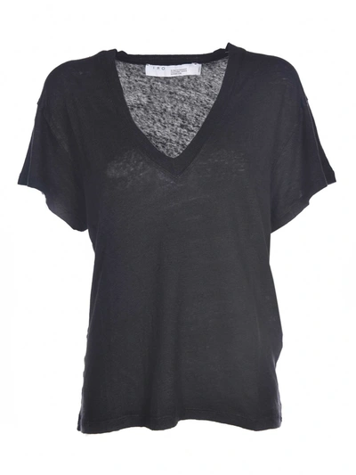 Shop Iro Heloise T-shirt In Black