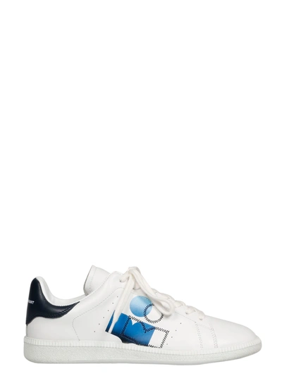 Shop Isabel Marant Billyo Sneakers In White