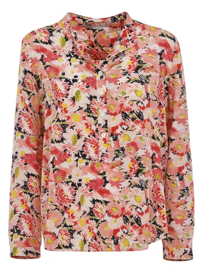Shop Stella Mccartney Floral Print Shirt In Multicolor