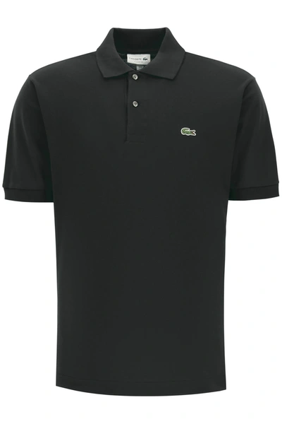 Shop Lacoste Classic Fit Polo Shirt In Black (black)