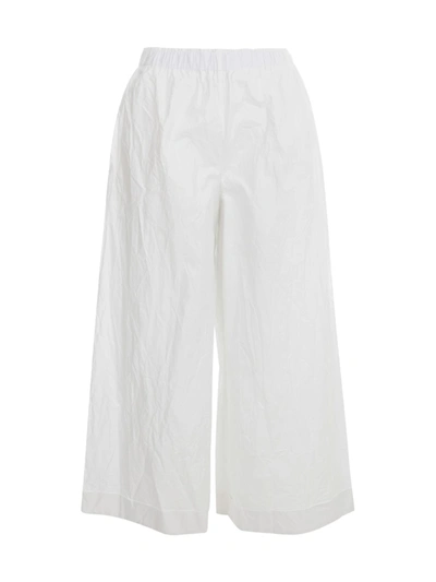 Shop Daniela Gregis Cotton Pants In White