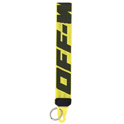 Shop Off-white Men's Keychain Keyring  2.0 Industrial In Yellow