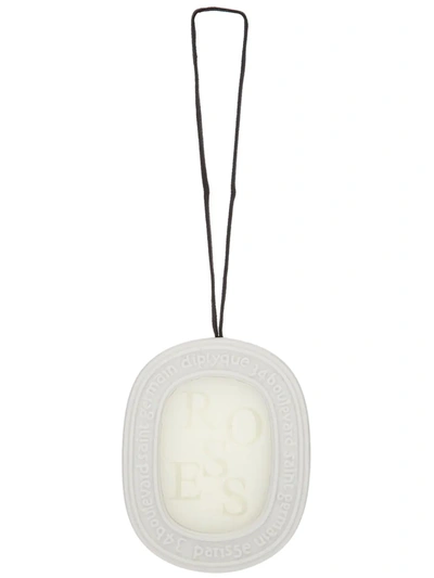 Shop Diptyque Roses Scented Oval In Neutrals