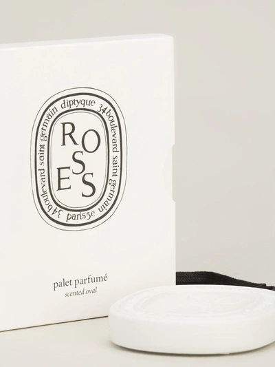 Diptyque Roses Scented Oval In Neutrals