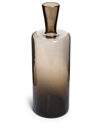 Shop Nasonmoretti Morandi Sheer Bottle (30cm) In Brown