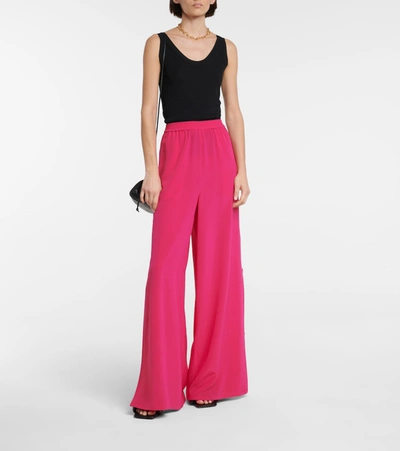 Max Mara Plava Silk And Cashmere Knit Tank Top In Black