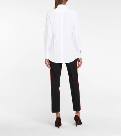 Shop Dolce & Gabbana Cotton Shirt In White