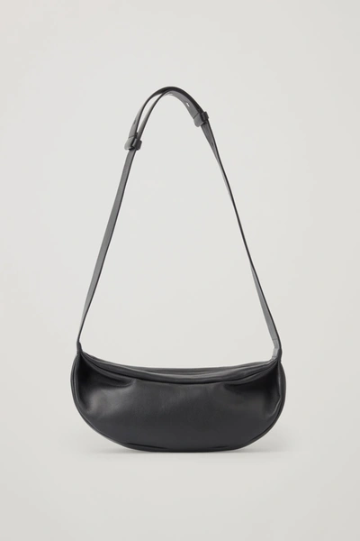 Shop Cos Swing Crossbody - Leather In Black