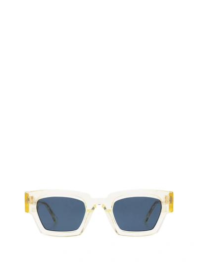 Shop Ahlem Villette Gold Light Sunglasses