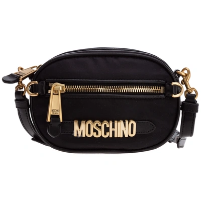 Shop Moschino Bucoliques De Provence Crossbody Bags In Nero