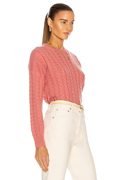 Shop Max Mara Breda Cashmere Sweater In Pink