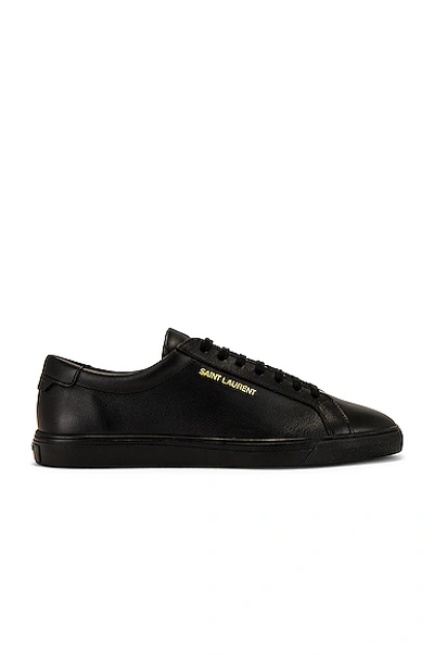 Saint Laurent Sneakers In Black