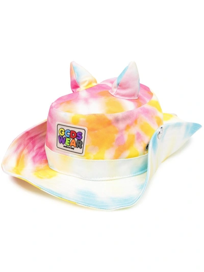 Shop Gcds Australian-ears Tie-dye Hat In Pink