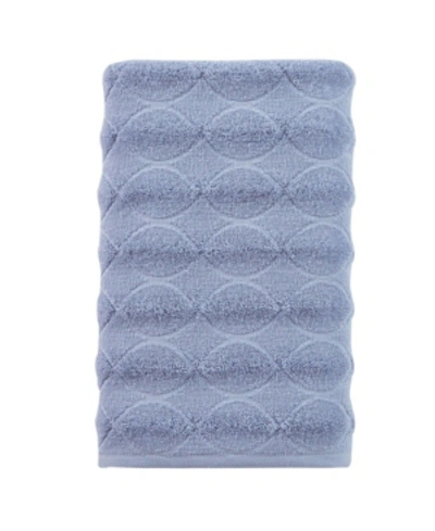 Shop Ozan Premium Home Esperance Bath Towel, 27" X 54" In Blue