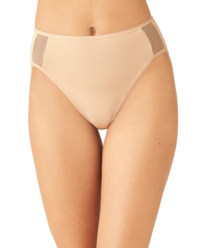 Shop Wacoal Women's Keep Your Cool High-cut Brief Underwear 879378 In Sand