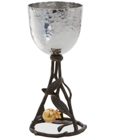 Shop Michael Aram Pomegranate Kiddush Cup In Silver