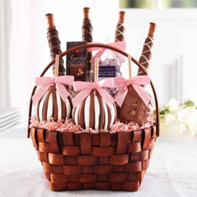 Shop Mrs. Prindables Classic Spring Caramel Apple Gift Basket