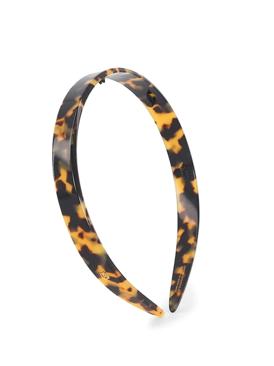 Shop Alexandre De Paris Timeless-les Classiques Tortoiseshell Headband