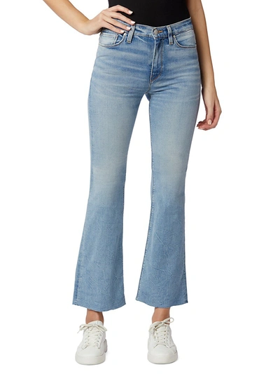Shop Hudson Barbara High-rise Bootcut Jeans In Lightless