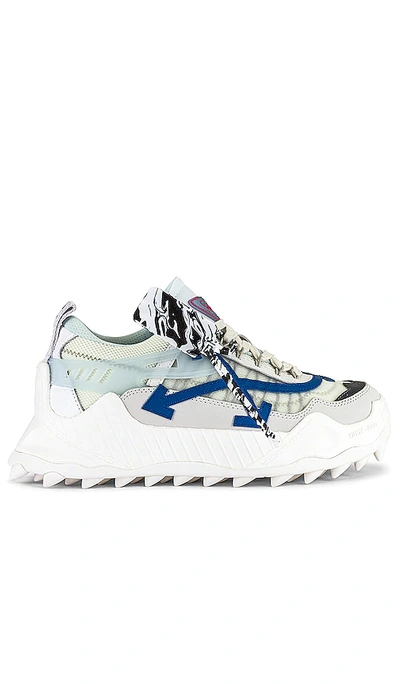 Off-white White & Blue Odsy-2000 Sneakers | ModeSens