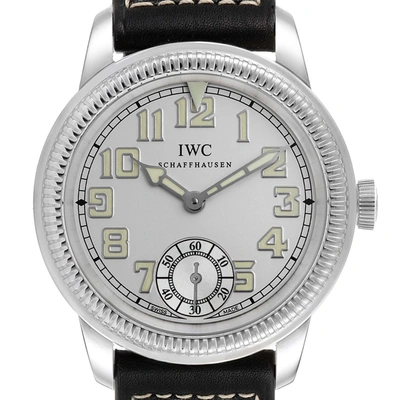 Shop Iwc Schaffhausen Pilot Vintage 1936 Platinum Limited Edition Mens Watch Iw325405 In Not Applicable