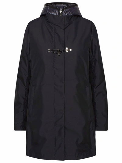 Shop Fay Blue Other Materials Outerwear Jacket
