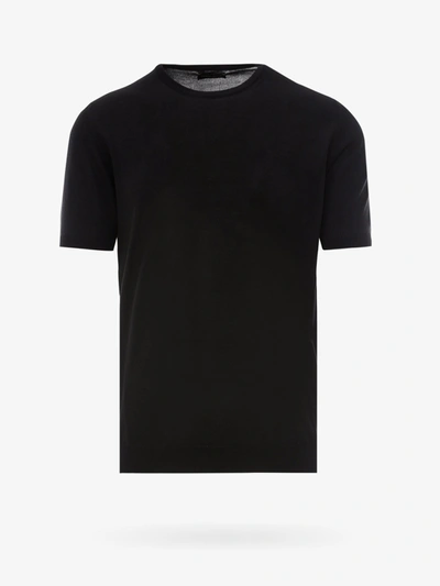 Shop Roberto Collina T-shirt In Black