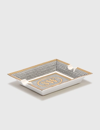 Shop Saintwoods Sw Ashtray In White