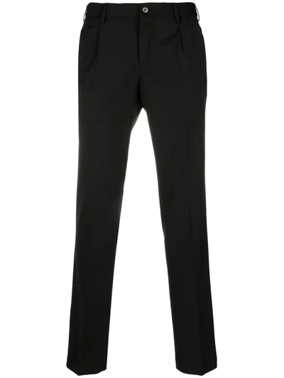 Shop Pt01 Inverted Pleat Trousers In Black
