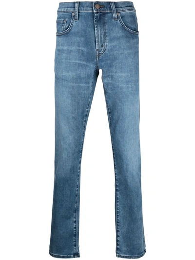 Shop J Brand Tyler Slim-fit Jeans In Blue