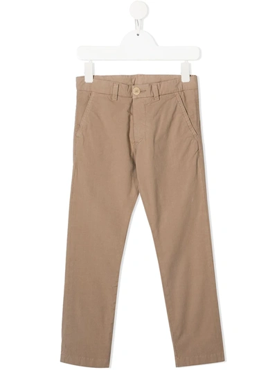 Shop North Sails Slim-fit Chino Trousers In Neutrals