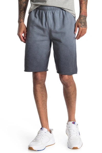 Shop Champion Powerblend Ombre Shorts In Ombre Blac