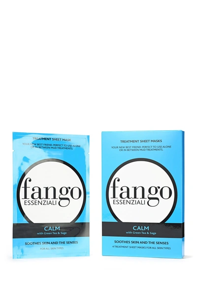 Shop Borghese Fango Essenziali Calm Sheet Mask 4-pack