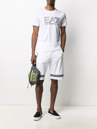 Shop Ea7 Cotton T-shirt In White