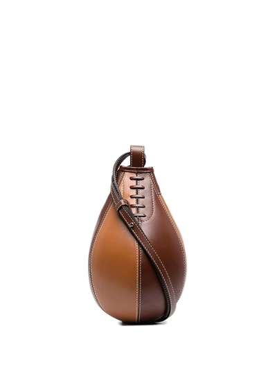 Shop Jw Anderson Small Punch Bag In Brown