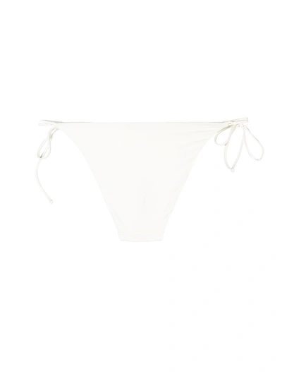 Shop Ermanno Scervino Bikini Briefs In White