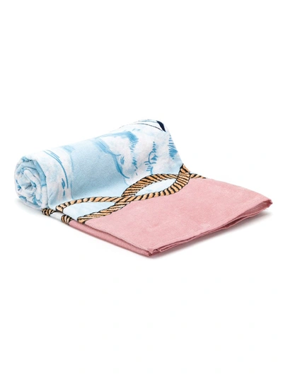 Shop À La Garçonne 'caravela'  + Karsten Towel In Blue