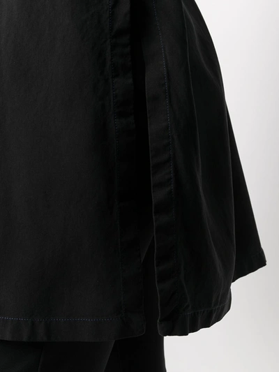 Pre-owned Saint Laurent 1970s Open Front Jacket In Black