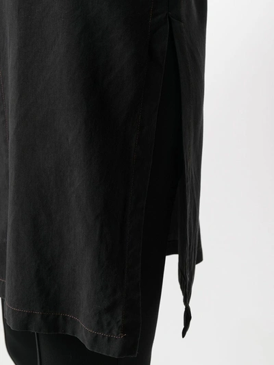 Pre-owned Saint Laurent 1970s Open Front Jacket In Black