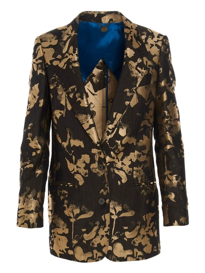 Shop Maurizio Miri Amy Blazer In Multicolor