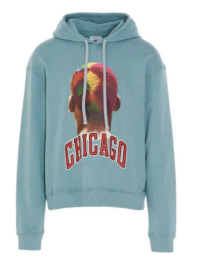 Shop Ih Nom Uh Nit 'chicago Player' Hoodie In Azzurro 