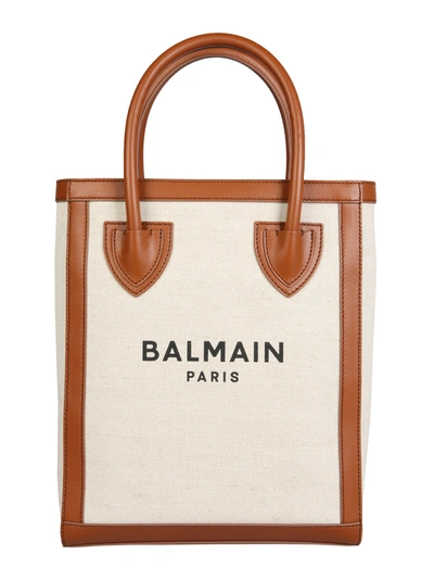 Shop Balmain B-army Tote Bag In Multicolour
