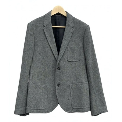 Pre-owned Neil Barrett Grey Wool Jacket