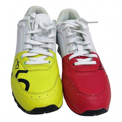 Pre-owned Onitsuka Tiger Leather Low Trainers In Multicolour