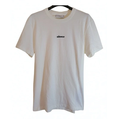 Pre-owned Ami Alexandre Mattiussi Ecru Cotton T-shirts