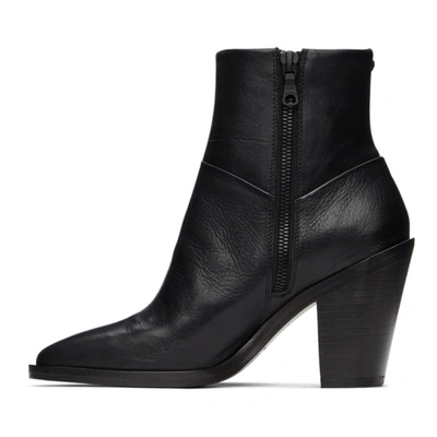 Shop Rag & Bone Black Axel Zip Up Boots